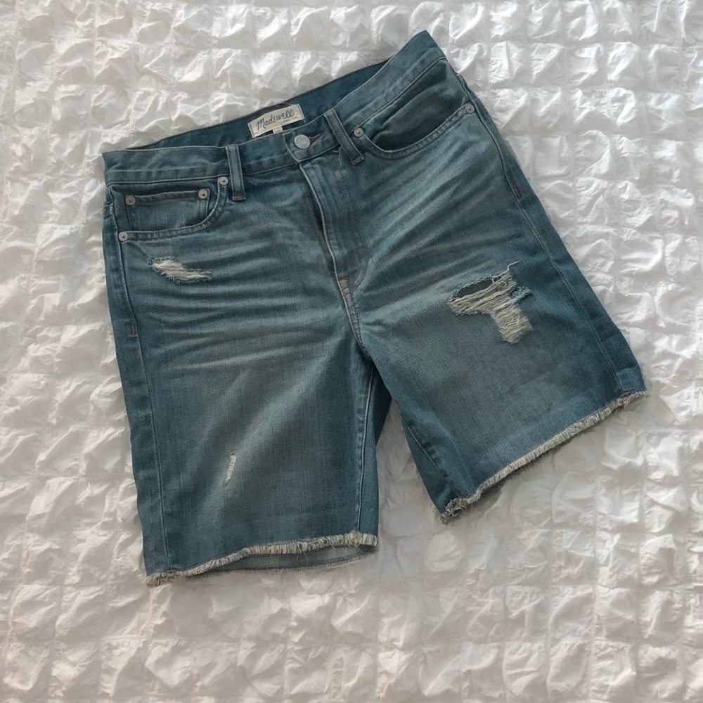 New Madewell Denim Highrise Shorts